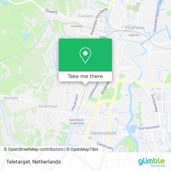 Teletarget map