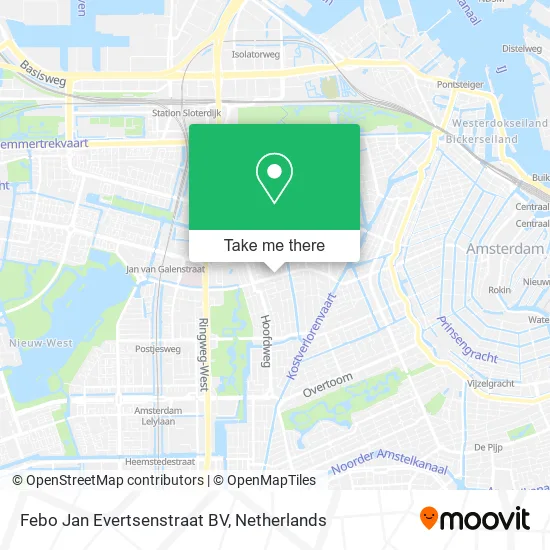 Febo Jan Evertsenstraat BV map
