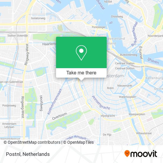 Postnl map