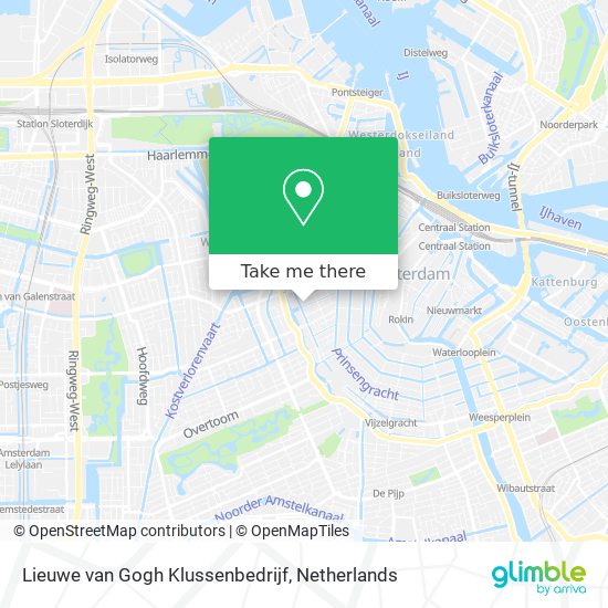 Lieuwe van Gogh Klussenbedrijf map