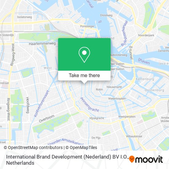International Brand Development (Nederland) BV I.O. map