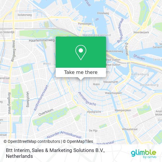 Btt Interim, Sales & Marketing Solutions B.V. Karte