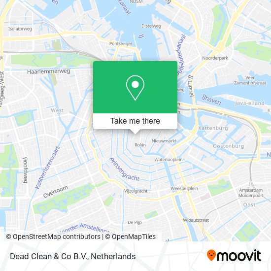 Dead Clean & Co B.V. map