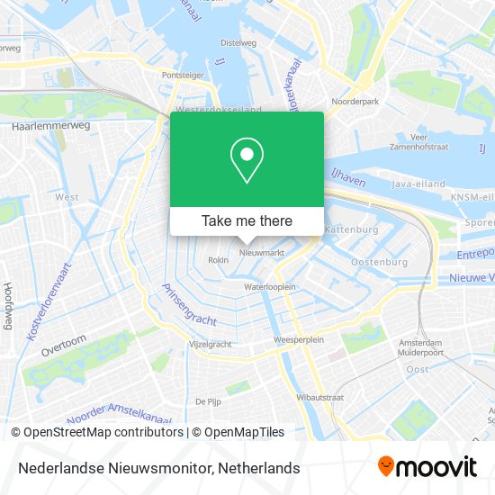 Nederlandse Nieuwsmonitor map