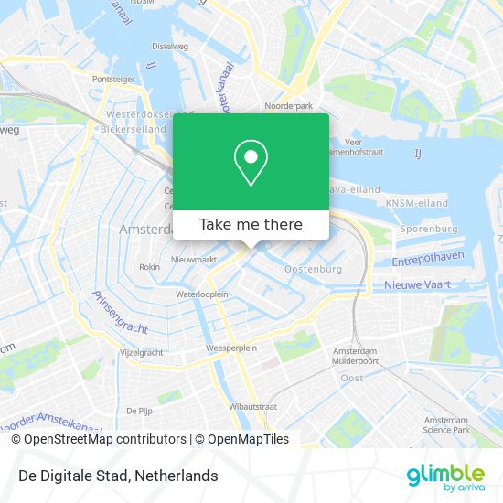 De Digitale Stad Karte