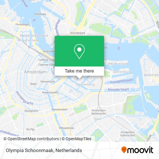 Olympia Schoonmaak map