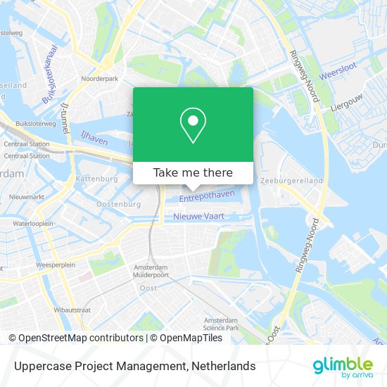Uppercase Project Management map
