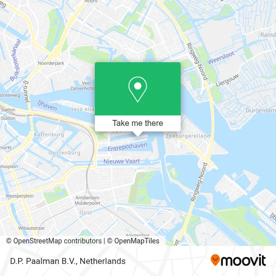 D.P. Paalman B.V. map