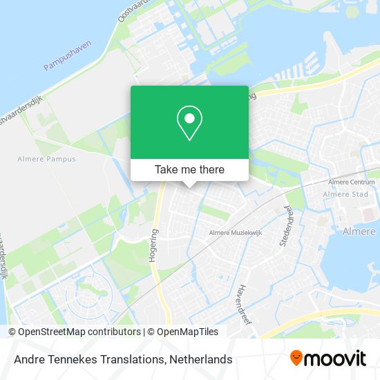 Andre Tennekes Translations map