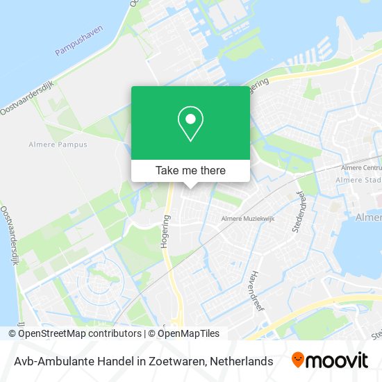 Avb-Ambulante Handel in Zoetwaren map