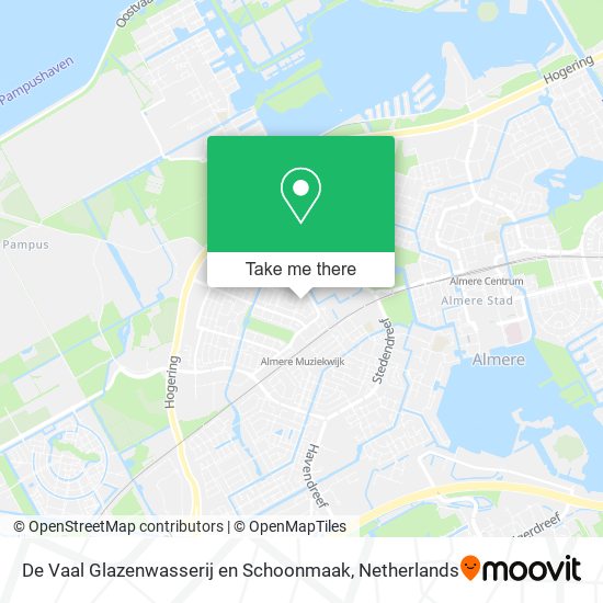 De Vaal Glazenwasserij en Schoonmaak map