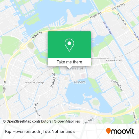 Kip Hoveniersbedrijf de map