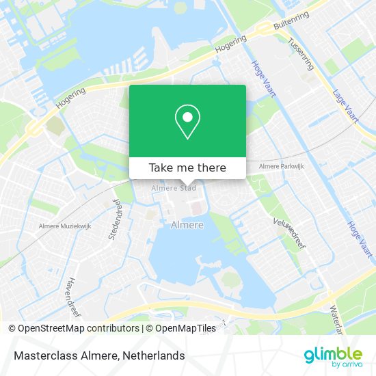 Masterclass Almere map