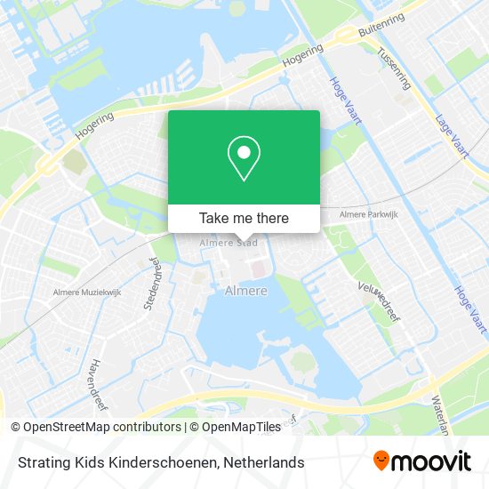 Strating Kids Kinderschoenen map