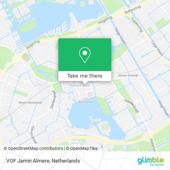 VOF Jamin Almere map