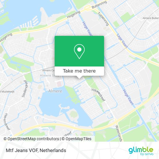 Mtf Jeans VOF map