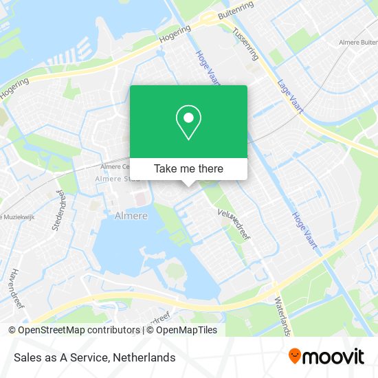 Sales as A Service map