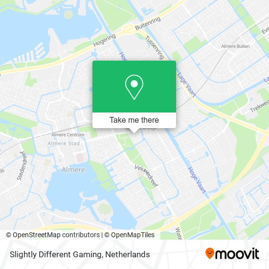 Slightly Different Gaming map