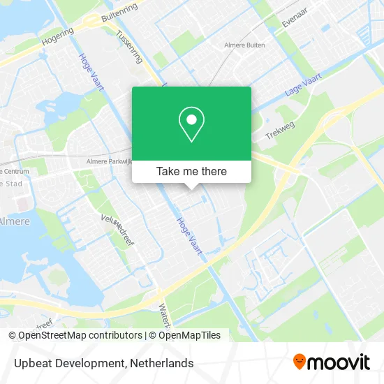 Upbeat Development map