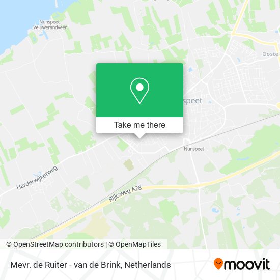 Mevr. de Ruiter - van de Brink map