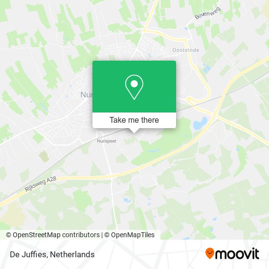 De Juffies map