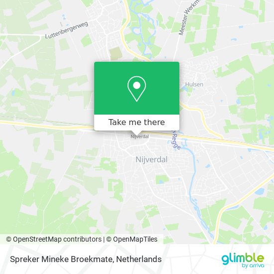 Spreker Mineke Broekmate map