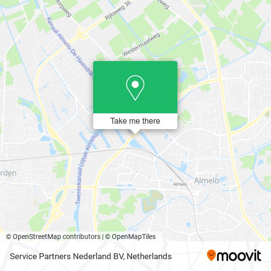 Service Partners Nederland BV Karte