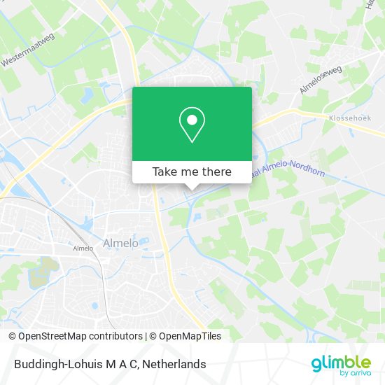 Buddingh-Lohuis M A C map