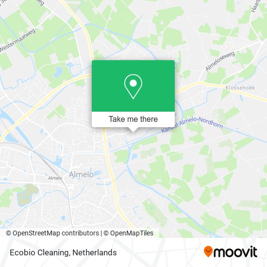 Ecobio Cleaning map