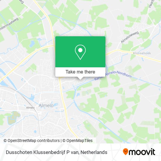 Dusschoten Klussenbedrijf P van map