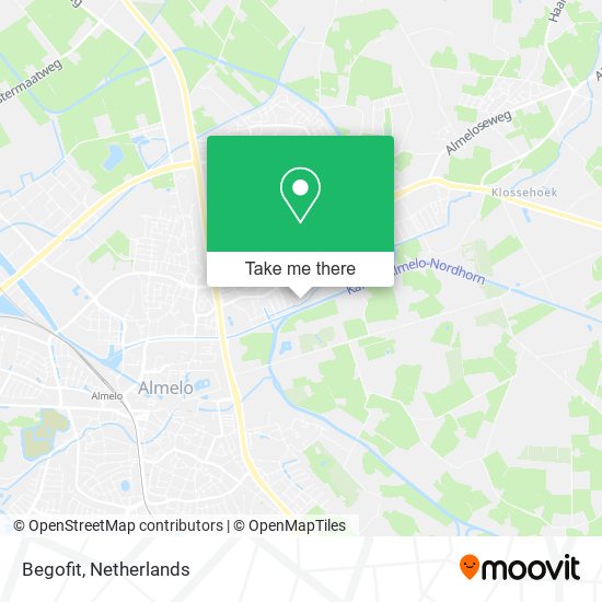 Begofit map