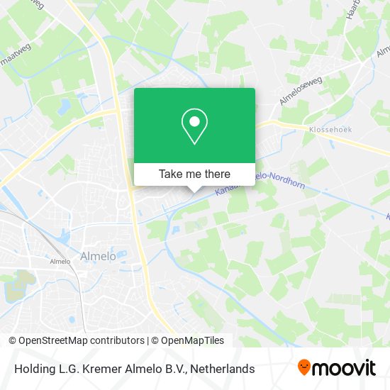 Holding L.G. Kremer Almelo B.V. map