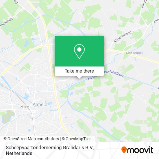 Scheepvaartonderneming Brandaris B.V. map