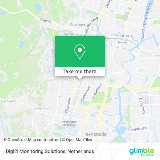 Digi2l Monitoring Solutions map