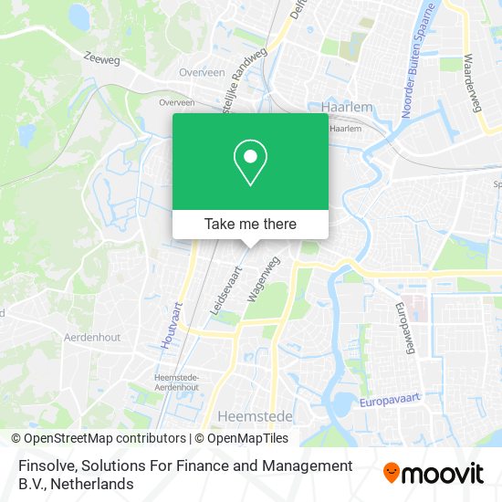 Finsolve, Solutions For Finance and Management B.V. map