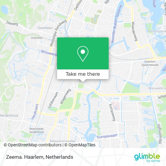 Zeema. Haarlem map