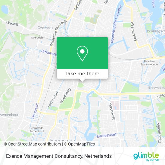 Exence Management Consultancy map