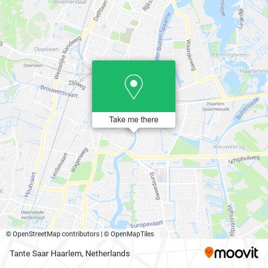 Tante Saar Haarlem map