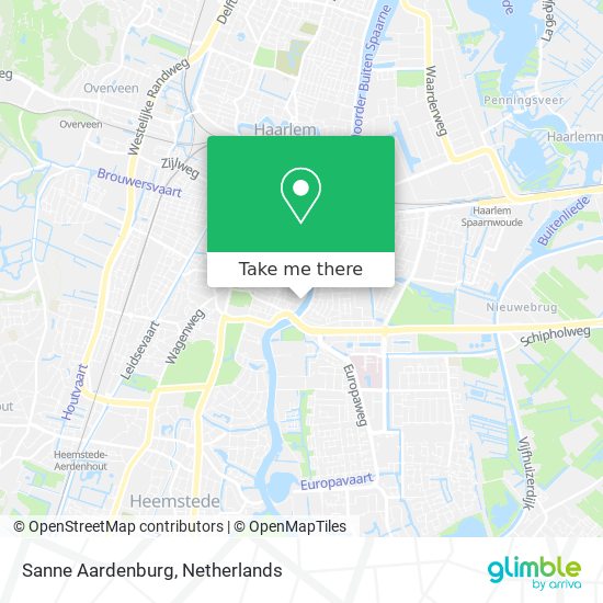 Sanne Aardenburg map