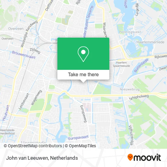 John van Leeuwen map