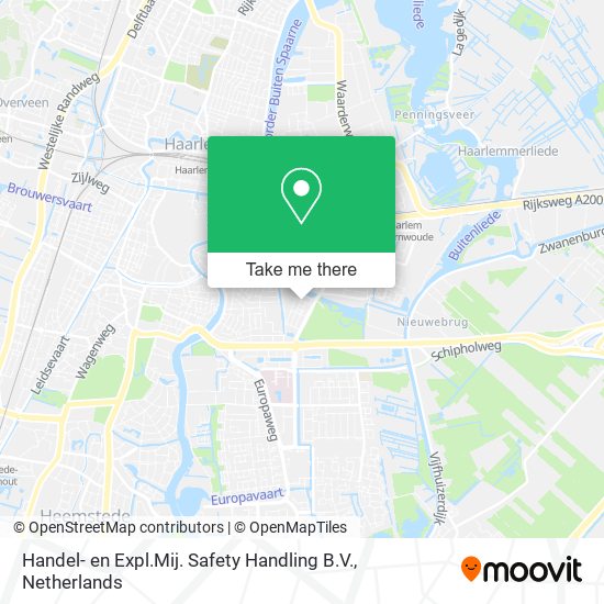 Handel- en Expl.Mij. Safety Handling B.V. map