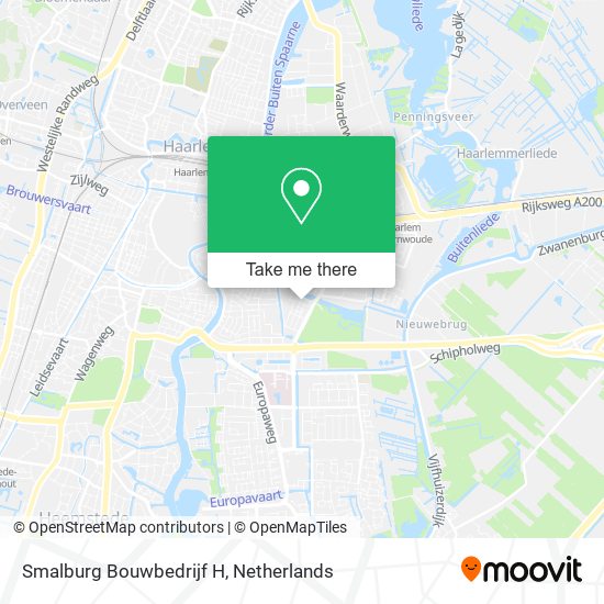 Smalburg Bouwbedrijf H map