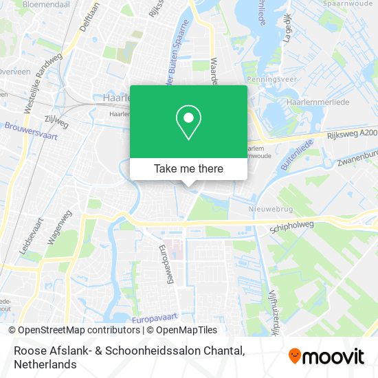 Roose Afslank- & Schoonheidssalon Chantal map