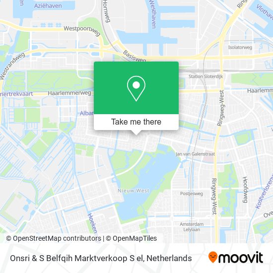 Onsri & S Belfqih Marktverkoop S el map