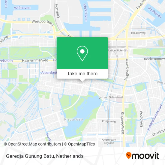 Geredja Gunung Batu map