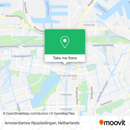 Amsterdamse Rijopleidingen map