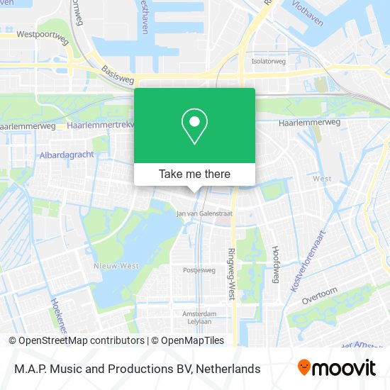 M.A.P. Music and Productions BV map