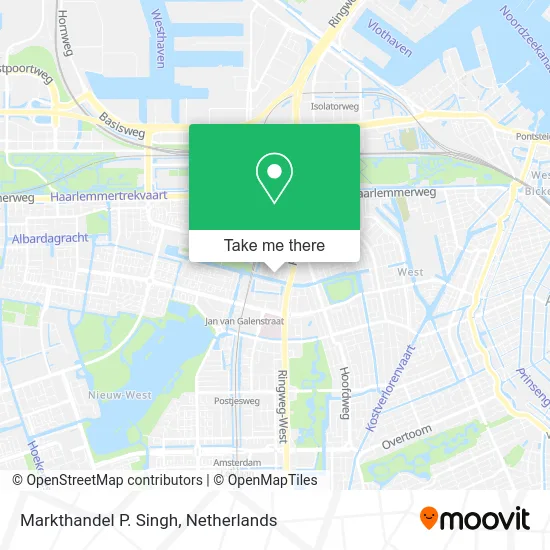 Markthandel P. Singh map