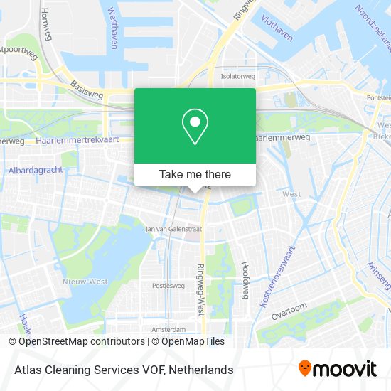 Atlas Cleaning Services VOF map