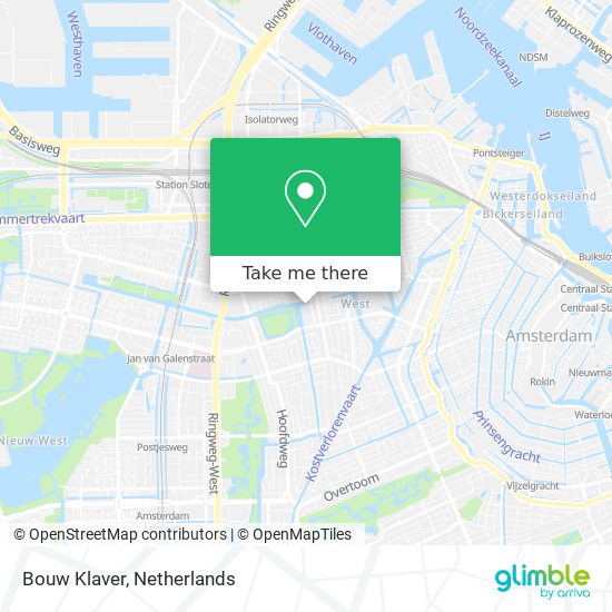 Bouw Klaver map